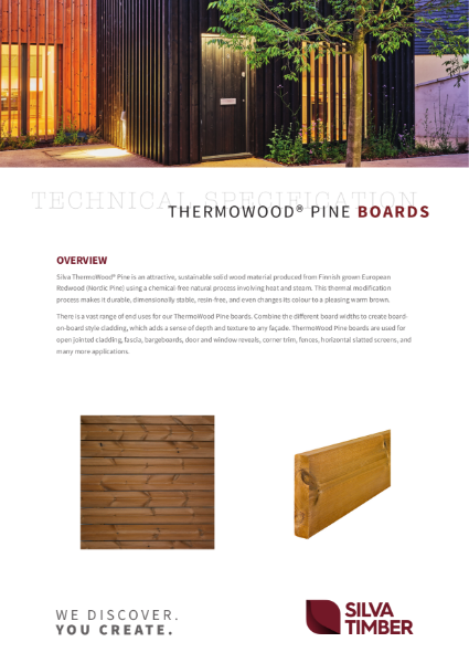 ThermoWood Pine Boards