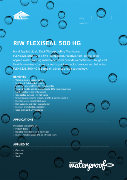 RIW Flexiseal 500 HG