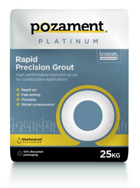Pozament Platinum Rapid Precision Grout