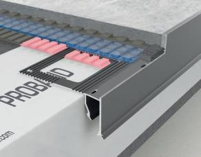 Proterrace Double Drip - Aluminium Edging Profile