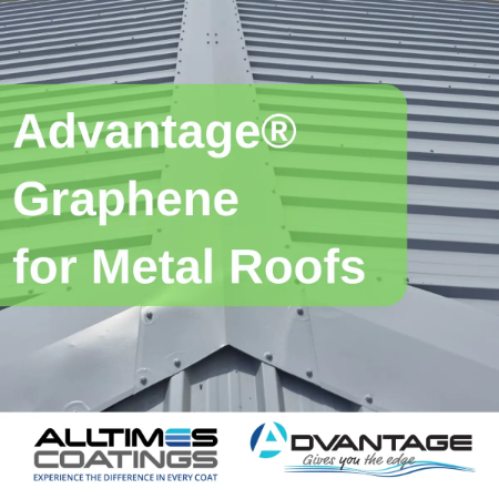  Advantage® Graphene for Metal Roofs - Protective Roof Coating System