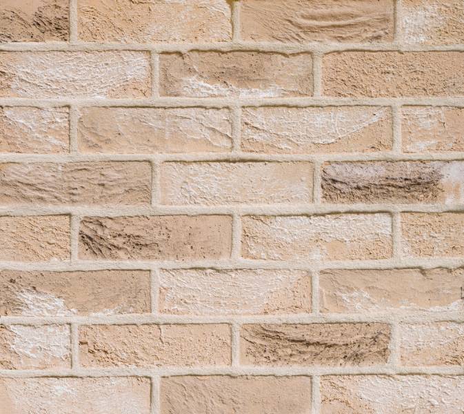 Vanilla White Multi Handmade - Clay Brick