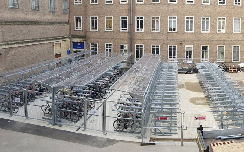 Cambridge University hold our largest install of two-tier parking