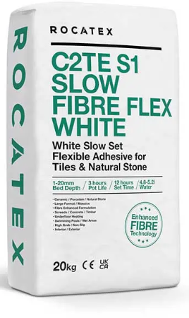 C2TE S1 Slow Flex White - Tile Adhesive