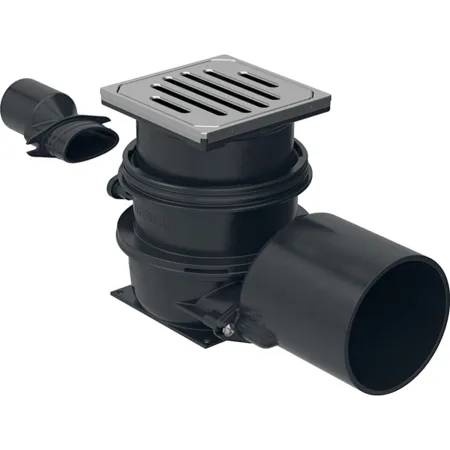 Geberit Varino floor drain, horizontal, d110 - Floor Drain