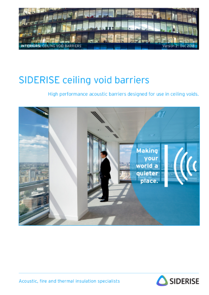 Ceiling Void Barriers