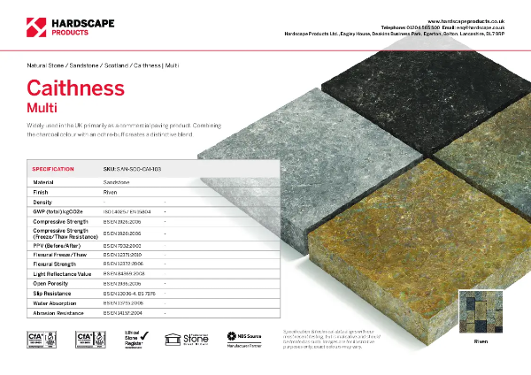 Caithness Multi Hardscape Datasheet
