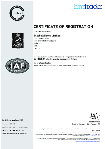 ISO 14001 Environmental Management System