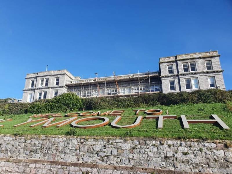 Oltco Plymouth ‘Welcome To Plymouth’ Sign