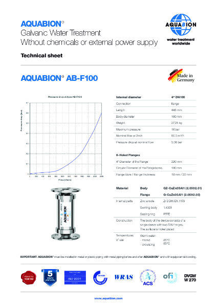 AQUABION® AB-F100