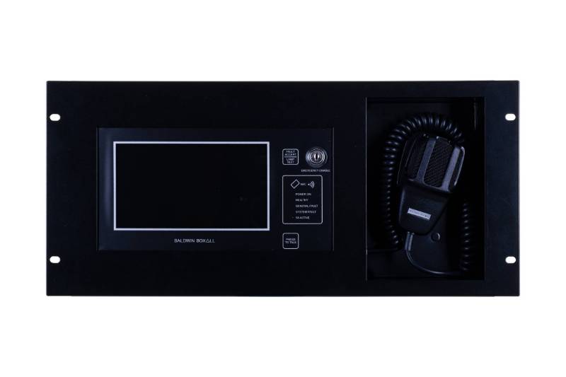 Rack Mount Touchscreen Microphone