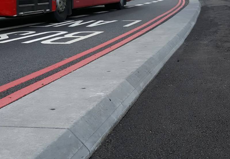 BRADSTONE Cycle Segregation Kerb - Active Travel 