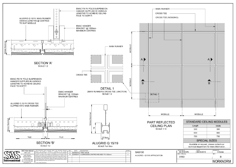 SAS130 Alugrid Q1519 Application