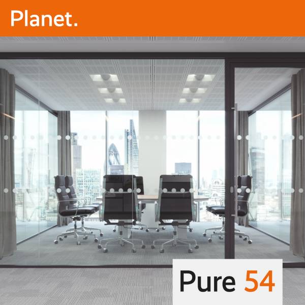 Pure 54 Double Glazed Panel 54mm Glass Partition System
