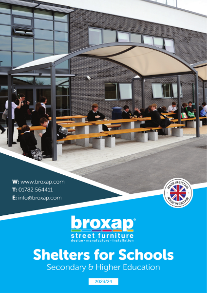 Shelters for Schools Secondary & Higher Education Brochure 2023/24