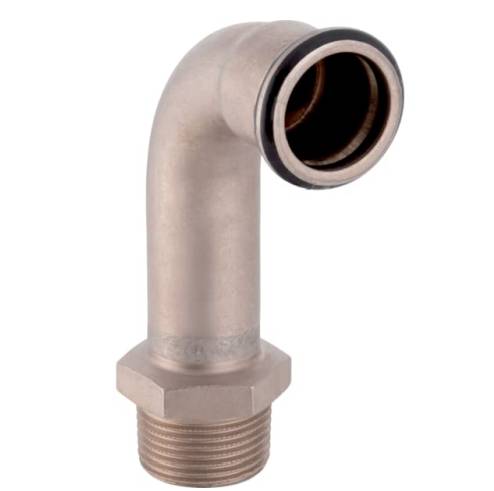 Geberit Mapress CuNiFe Bend Adaptor 90° With Male Thread