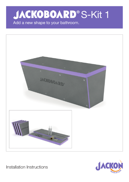 JACKOBOARD®  S-KIT 1 Installation Instructions