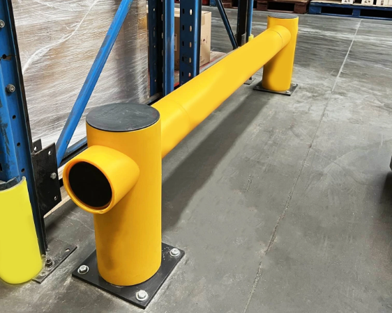 Polymer Rack End Barrier Specification Sheet - Brandsafe