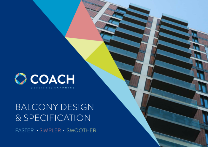 Balcony Design & Specification Tool - COACH - Overview