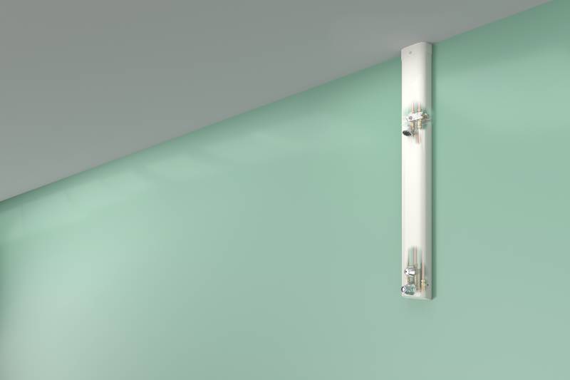 Panel Shower with Timed Flow and Temp. Controls and VR Head (incl. ILTDU)