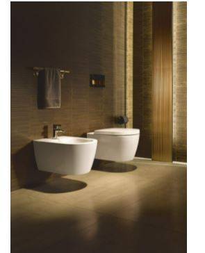 ME by Starck Wall Mounted Toilet With HygieneFlush 