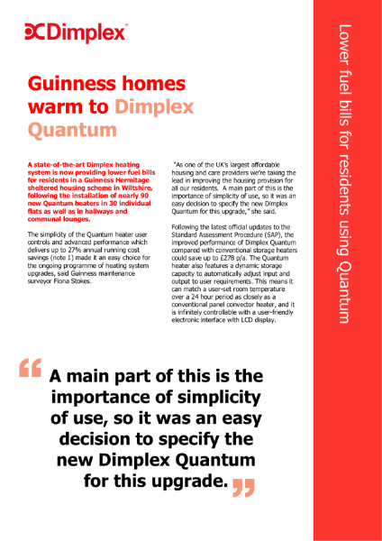 N. Guiness Sheltered Housing - Quantum Heaters