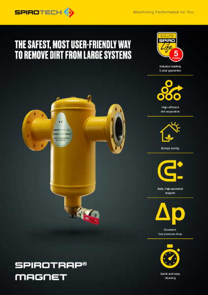 SpiroTrap Magnet dirt separator