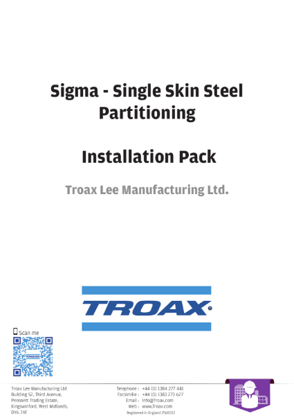 Troax Lee - Sigma - Assembly Instructions