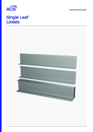 ACS Single Leaf Lintels