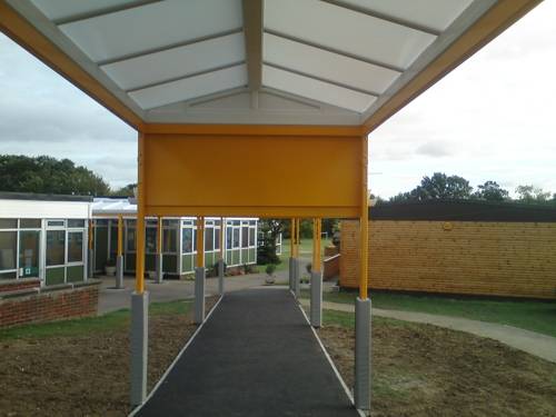 Thundersley Primary School - Walkway Canopy