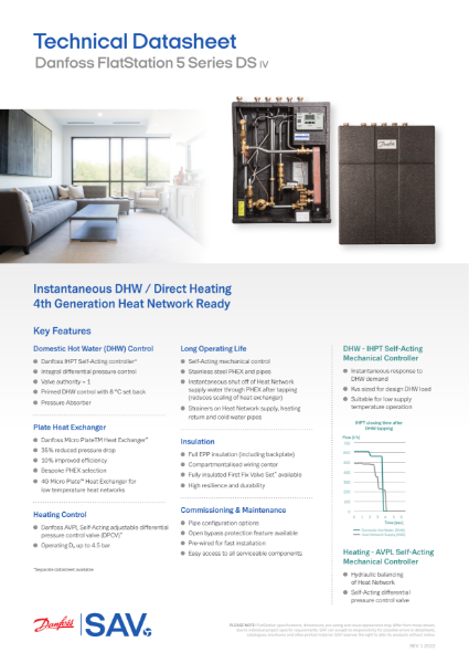 Danfoss FlatStation 5 Series DS IV