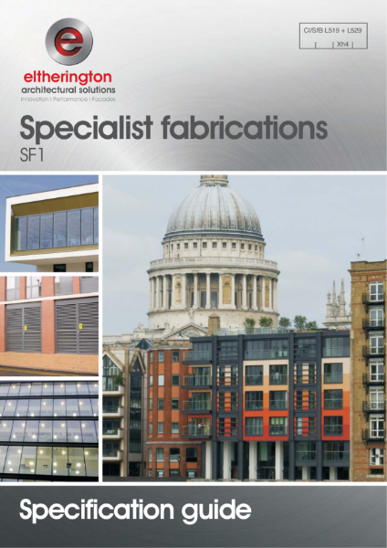 Specialist Fabrications Specification Guide