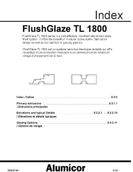 Alumicor-FlushGlaze-TL-1800-Catalogue