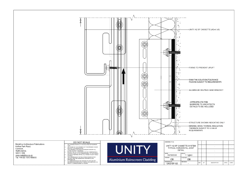 Unity A2 SF-02 Technical Drawing