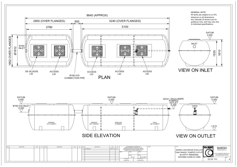 ES 50 PUMPED OUTLET (Rev.A)