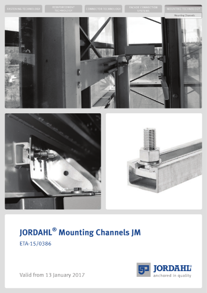 European Technical Assessment Jordahl Plain Channels JM  - ETA-15/0386