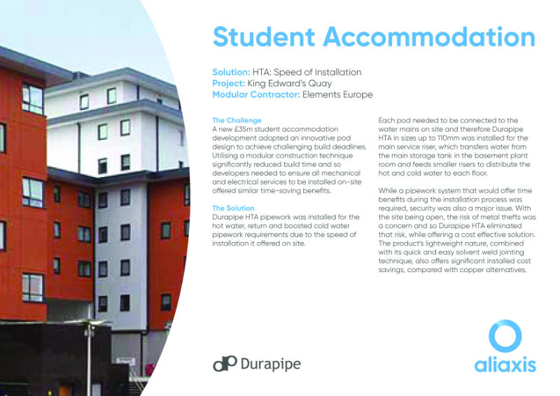 HTA Case Study - Student Accommodation 2