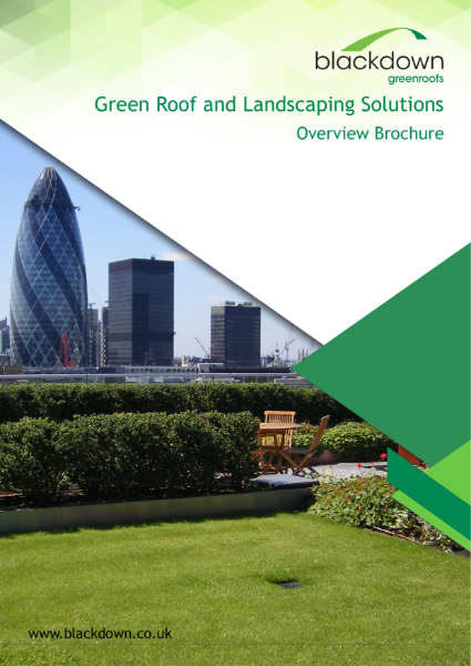 Blackdown greenroofs - Green Roof and Landscaping Solution Overview Brochure