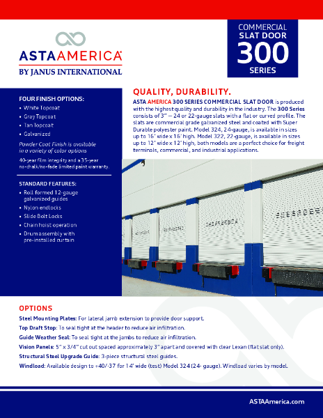 Series 300 Product Brochure