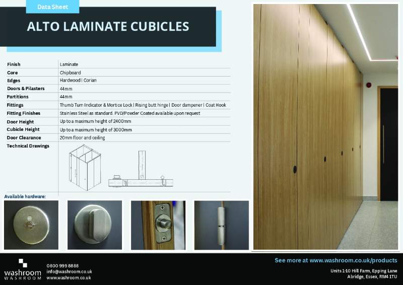 Alto Laminate Cubicles