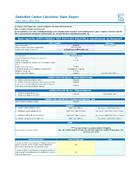 NFSTI-THE CIBSE TM65