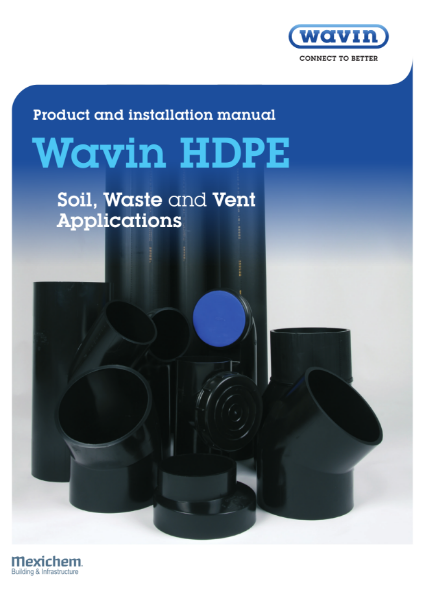 Wavin HDPE product and installation manual