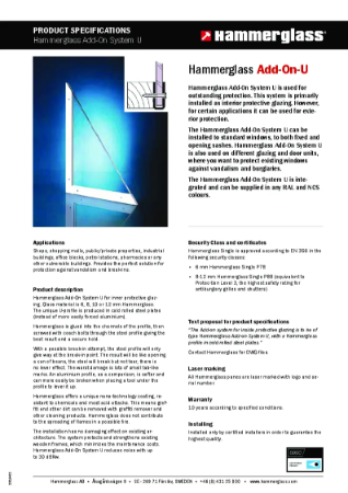 Hammerglass Product Add On U EN