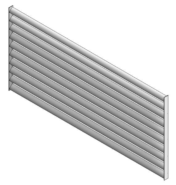 Aluminium Brise Soleil - Solar Shading: Shadex 100 Vertical Stack - Brise Soleil