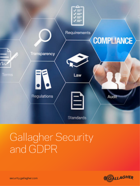 Gallagher Security access control and GDPR