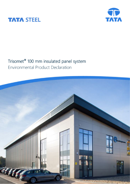 EPD Trisomet 100mm Insulating Roof & Wall Panel