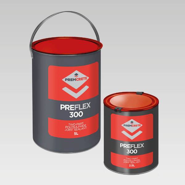 Premcrete Preflex 300 - Two-Part Polysulphide Sealant