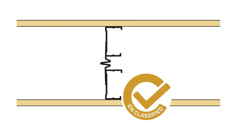 Siniat Twin Frame Metal Stud Partition Twin(AB)-CS70R-15Un(210)