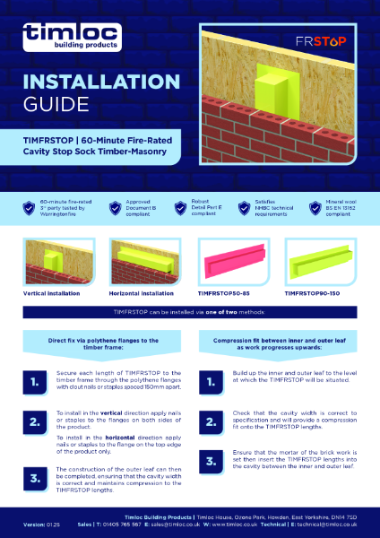 Installation Guide - TIMFRSTOP