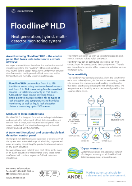 Floodline® HLD Control Panel
